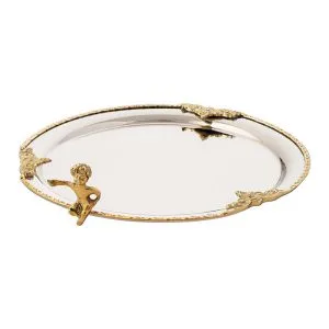 پیش دستی تک استیل و برنج دیانا