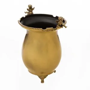 گلدان کوزه ای برنجی کویین