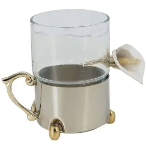 انگاره برنجی گل شیپوری (یک دست)