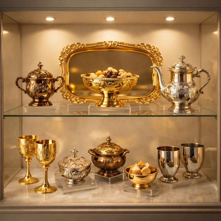 کلکسیون ظروف برنجی